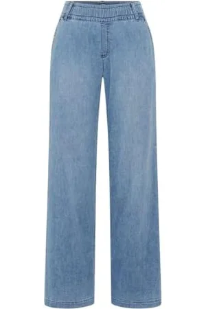 Brax Style Maine Wide Leg Form in Casual Denim Schlupfhose