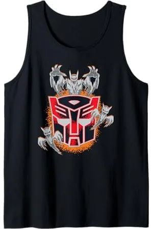TRANSFORMERS Evergreen Halloween Autobot Ghosts Logo Tank Top