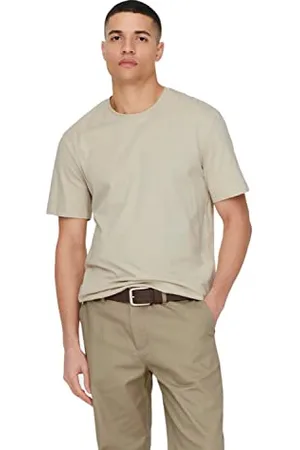 Only & Sons Herren Rundhals T-Shirt ONSMAX Life - Regular Fit XS S M L XL XXL, Größe:XS, Farbe: 22025208