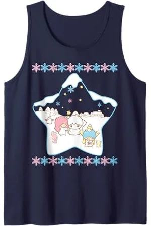Sanrio Little Twin Stars Christmas Winter Festive Tank Top