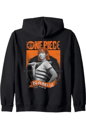 Onepiece Nami Etched Portrait Kapuzenjacke