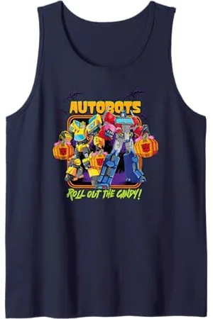 TRANSFORMERS Evergreen Halloween Autobots Roll Out The Candy Tank Top