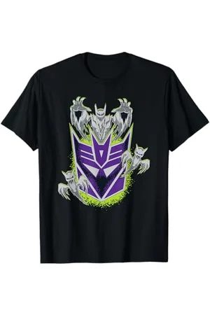 TRANSFORMERS Evergreen Halloween Decepticon Ghosts Logo T-Shirt