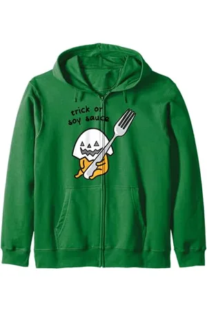 Sanrio Gudetama Halloween Trick or Treat Soy Sauce Kapuzenjacke