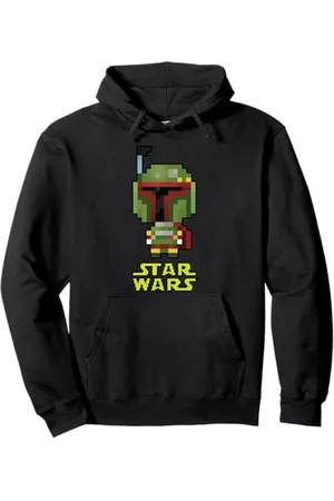 STAR WARS Boba Fett Pixelated 8-Bit Pullover Hoodie