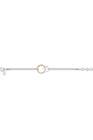 Tommy Hilfiger Jewelry Halskette mit Anhänger für Damen aus Edelstahl mit Kristallen - 2780067