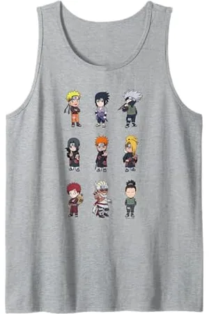 Naruto Shippuden Super Deformed 9 Up Tank Top