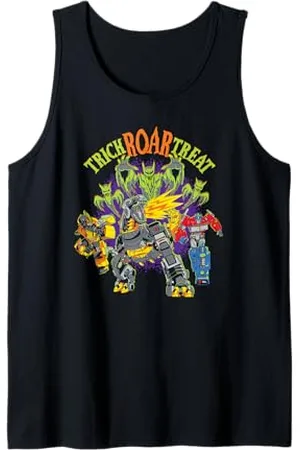 TRANSFORMERS Evergreen Halloween Trick Roar Treat Grimlock Tank Top