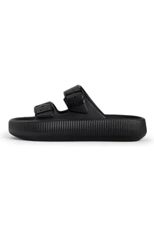 Fila Herren TIRENO Slipper Sandal, Black, 42 EU