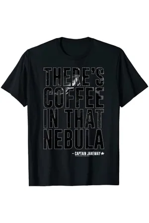 Star Trek Voyager Coffee In That Nebula Graphic T-Shirt T-Shirt