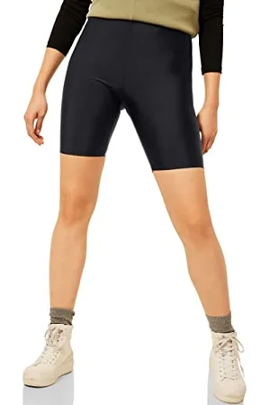 Street one Damen 374941 Yoga-Shorts, Black, 34
