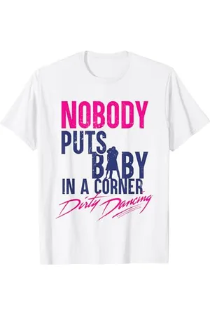 Dirty Dancing Nobody Puts Baby In A Corner Johnny Castle Zitat T-Shirt