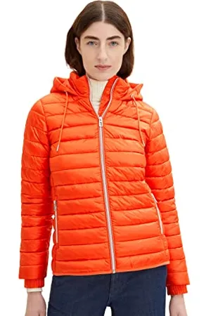TOM TAILOR Damen 1034123 Lightweight Steppjacke mit Kapuze, , S