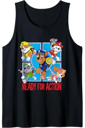 Paw Patrol PAW Ready For Action With Group Tank Top