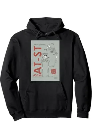 STAR WARS The Mandalorian AT-ST Vintage Poster Pullover Hoodie
