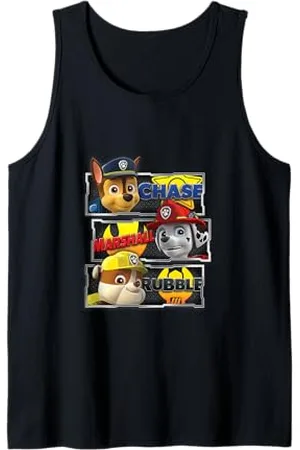 Paw Patrol Rubble, Chase, Rocky und Marshall Tank Top