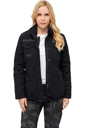Brandit Women M65 Giant Jacket, Farbe: black, Größe: XL