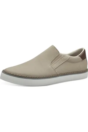 QS by s.Oliver Herren Slipper zum Schlupfen Elegant, Beige , 42 EU