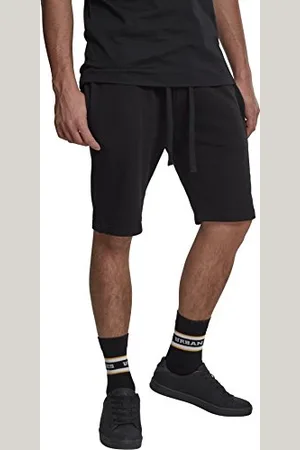 Urban classics Herren Basic Sweatshorts Shorts, Black, L