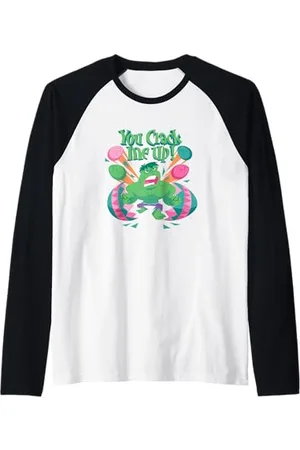 Marvel Hulk You Crack Me Up Easter Raglan