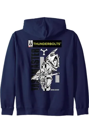 Marvel Studios Thunderbolts Taskmaster B&W Comic Cover #4 Kapuzenjacke