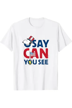 Peanuts O Say Can You Se T-Shirt