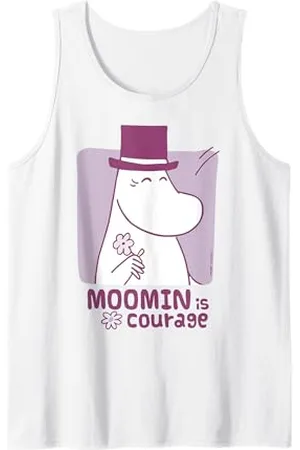 Moomin Mumin pappa Mumins ist Mut Tank Top