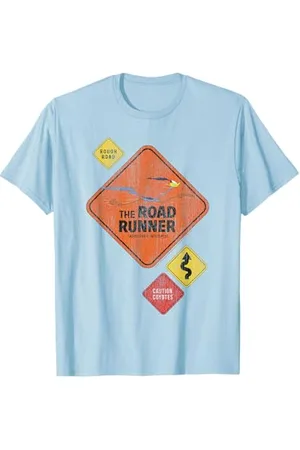 LOONEY TUNES The Road Runner Road Sign T-Shirt