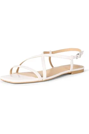 Amazon Damen Sandalen mit flachem Riemen, , 40 EU