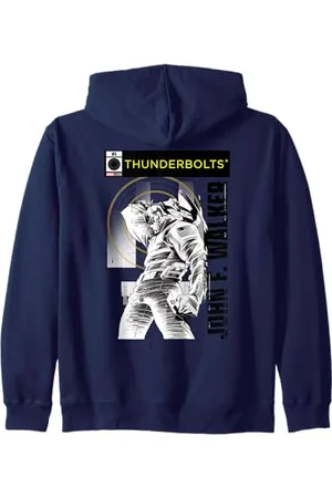 Marvel Studios Thunderbolts John F Walker B&W Comic Cover #5 Kapuzenjacke