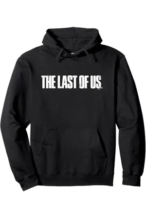 Playstation 3 The Last of Us Iconic Distressed Big Chest Logo V2 Pullover Hoodie