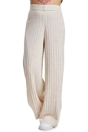 ONLY Stoffhose Feinstrick RIPP Stretch Pants Soft Bootcut Freizeit Trousers ONLTESSA, ,L / 32L