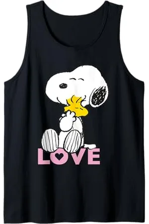 Peanuts Snoopy Woodstock Love Tank Top