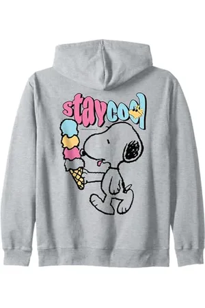 Peanuts Snoopy mit Eis Bleib Cool Kapuzenjacke