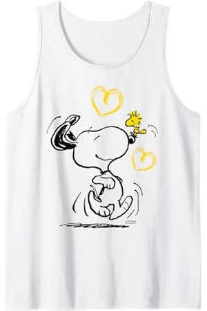 Peanuts Snoopy Woodstock Ich laufe zu dir Tank Top