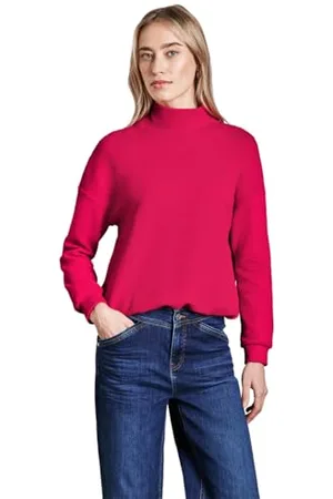 Street one Shirt mit feiner Struktur