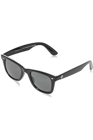 Chpo Unisex-Erwachsene Noway Sonnenbrille, Schwarz (Black/Black), 48