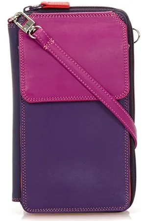 Mywalit Leder damen Geldbörse - Zip around multi purse - 1220-75 sangria multi