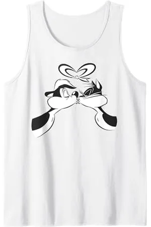 LOONEY TUNES Pepe Le Pew Valentinstagskuss Tank Top
