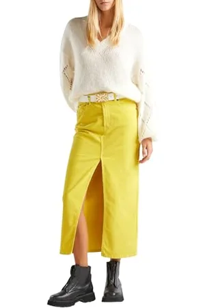 Benetton Damen 41uld0045 Rock, , 25