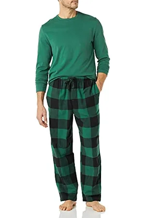 Amazon Herren Pyjama-Nachtwäsche-Set Aus Weichem Flanell (Erhältlich In Übergröße), , XL