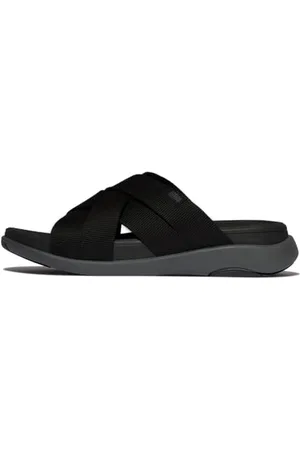 FitFlop Herren F-Mode Go Mens Webbing Strappy Slides Sandale, , 42 EU