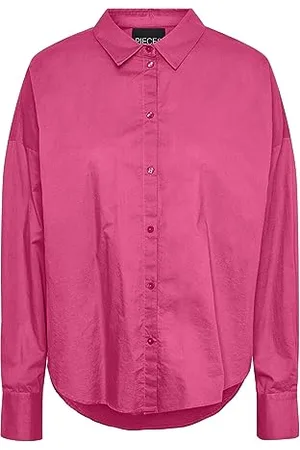 Pieces® Damen Pctanne Ls Loose Shirt Noos Bc, , M