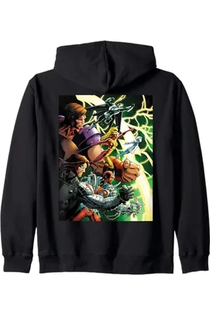 Marvel Thunderbolts Comic Cover Art Bucky and Team Kapuzenjacke