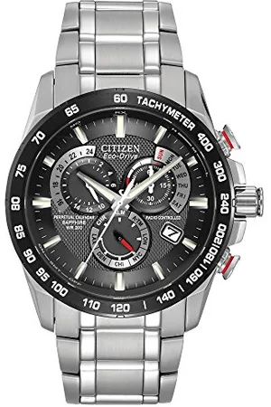 Citizen Herren Analog Quarz Uhr mit Edelstahl Armband AT4008-51E