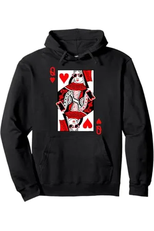 Queen Karte of Hearts Pullover Hoodie