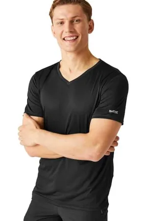 Regatta Herren Fingal V-Neck T-Shirt, , 3XL