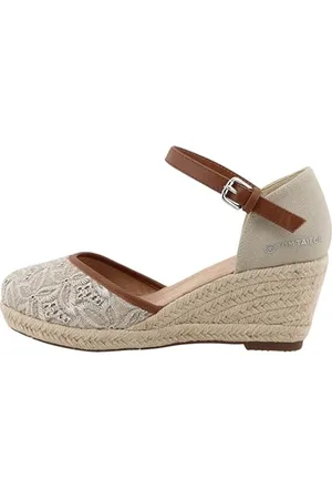 TOM TAILOR Damen 5390090022 Keilsandale, , 42 EU