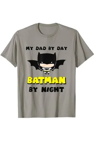 DC Comics Originals Batman Dad By Day Vater Papa T-Shirt