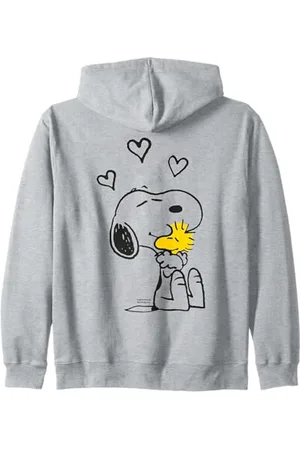 Peanuts Snoopy Woodstock Ich halte dich fest Kapuzenjacke